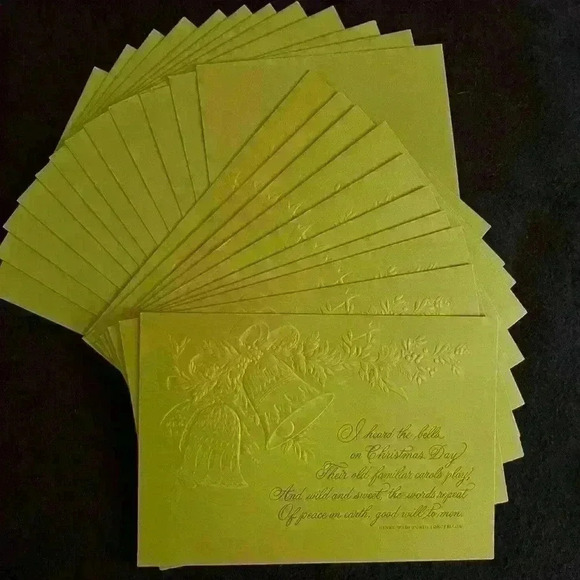 Hallmark Other - Hallmark Christmas Cards Green- 10 cards